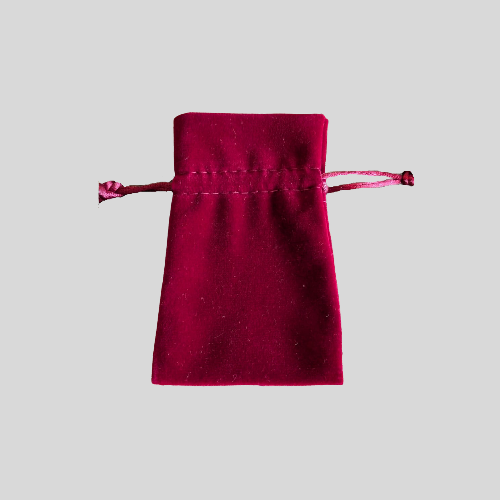 Juwelenzakjes fluweel - bordeaux small 7 x 12cm